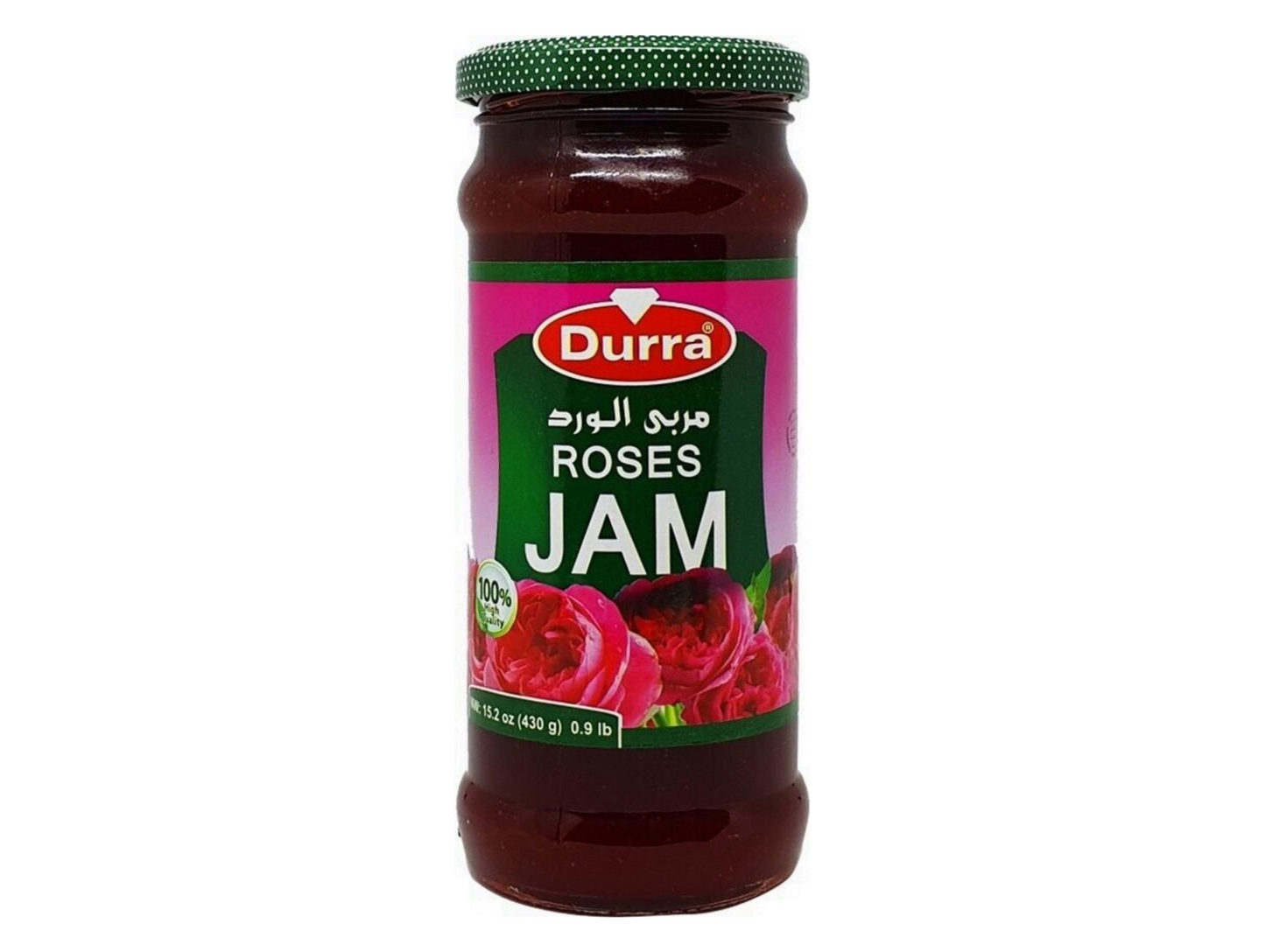 Lot de 6 ou 12 confitures de rose 430G - DURRA