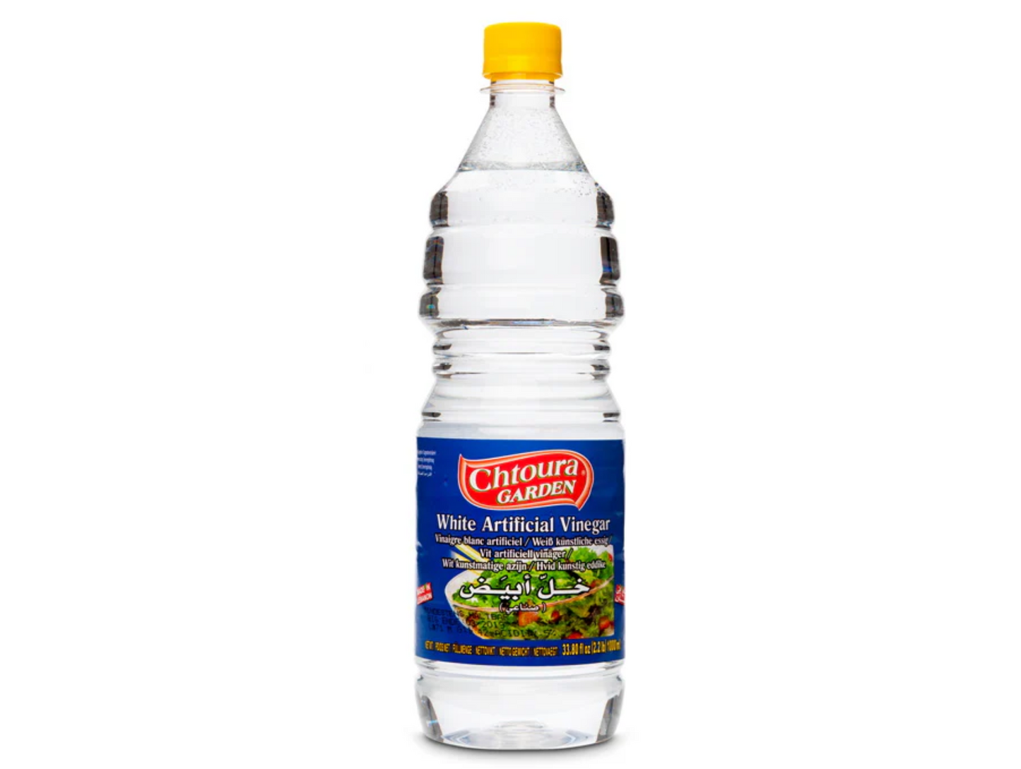 Lot de 12 bouteilles de vinaigre blanc 1L - CHTOURA GARDEN