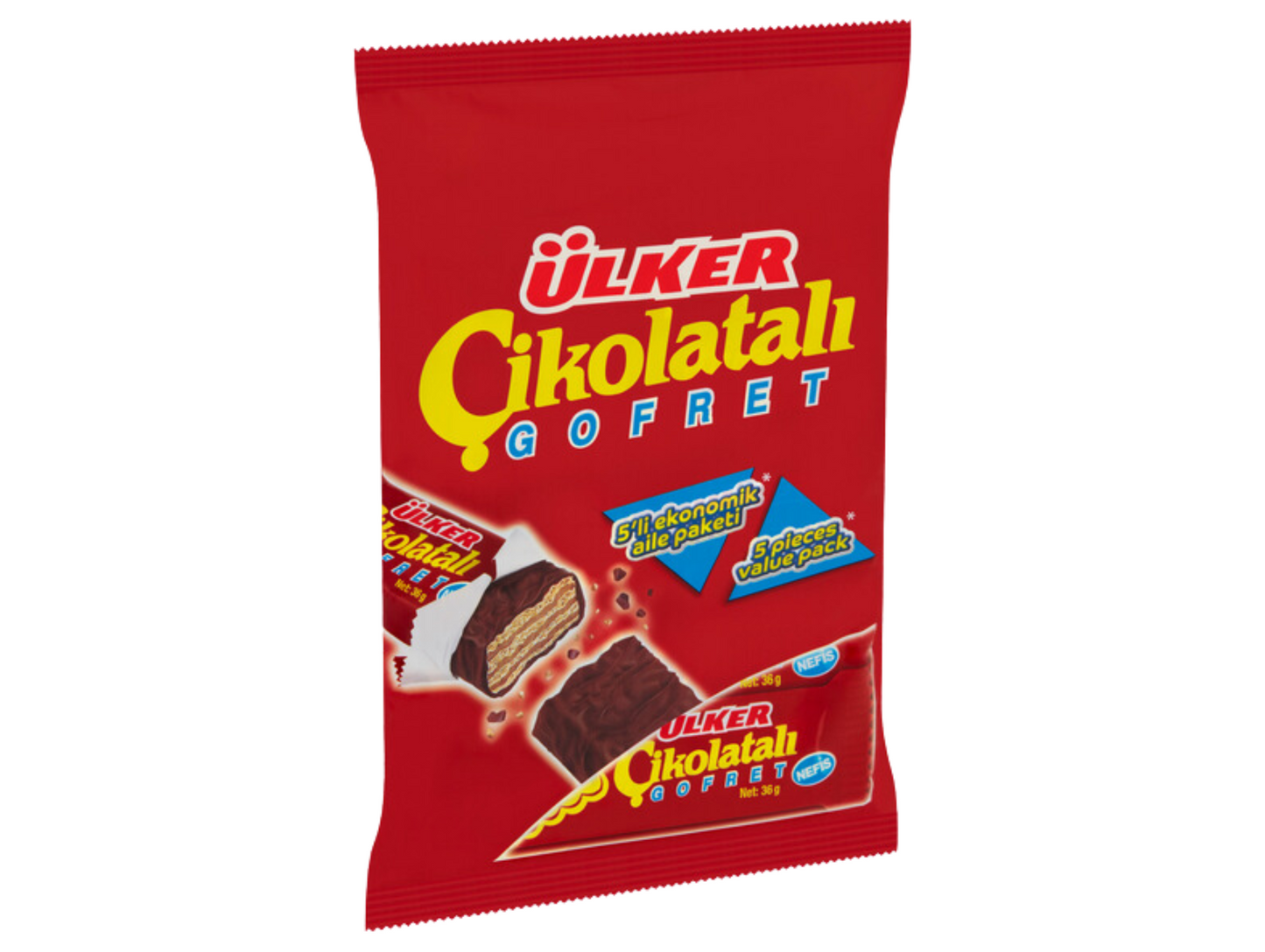 Gaufrettes au chocolat 180G ULKER