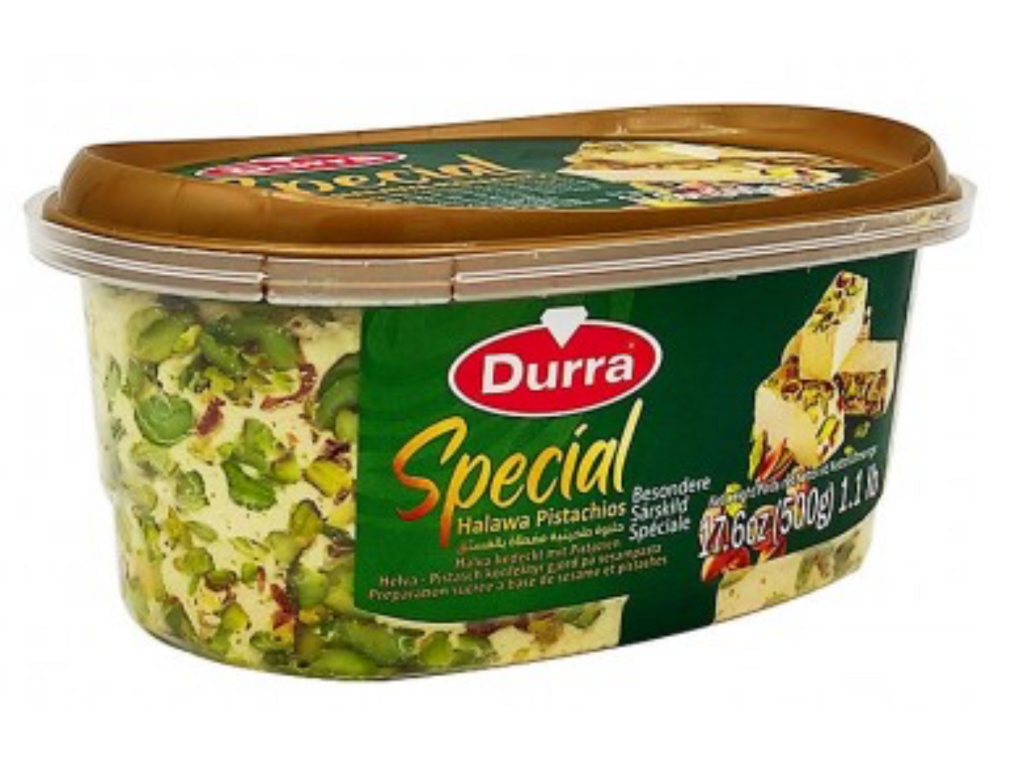 Halva à la pistache spéciale 500G - DURRA
