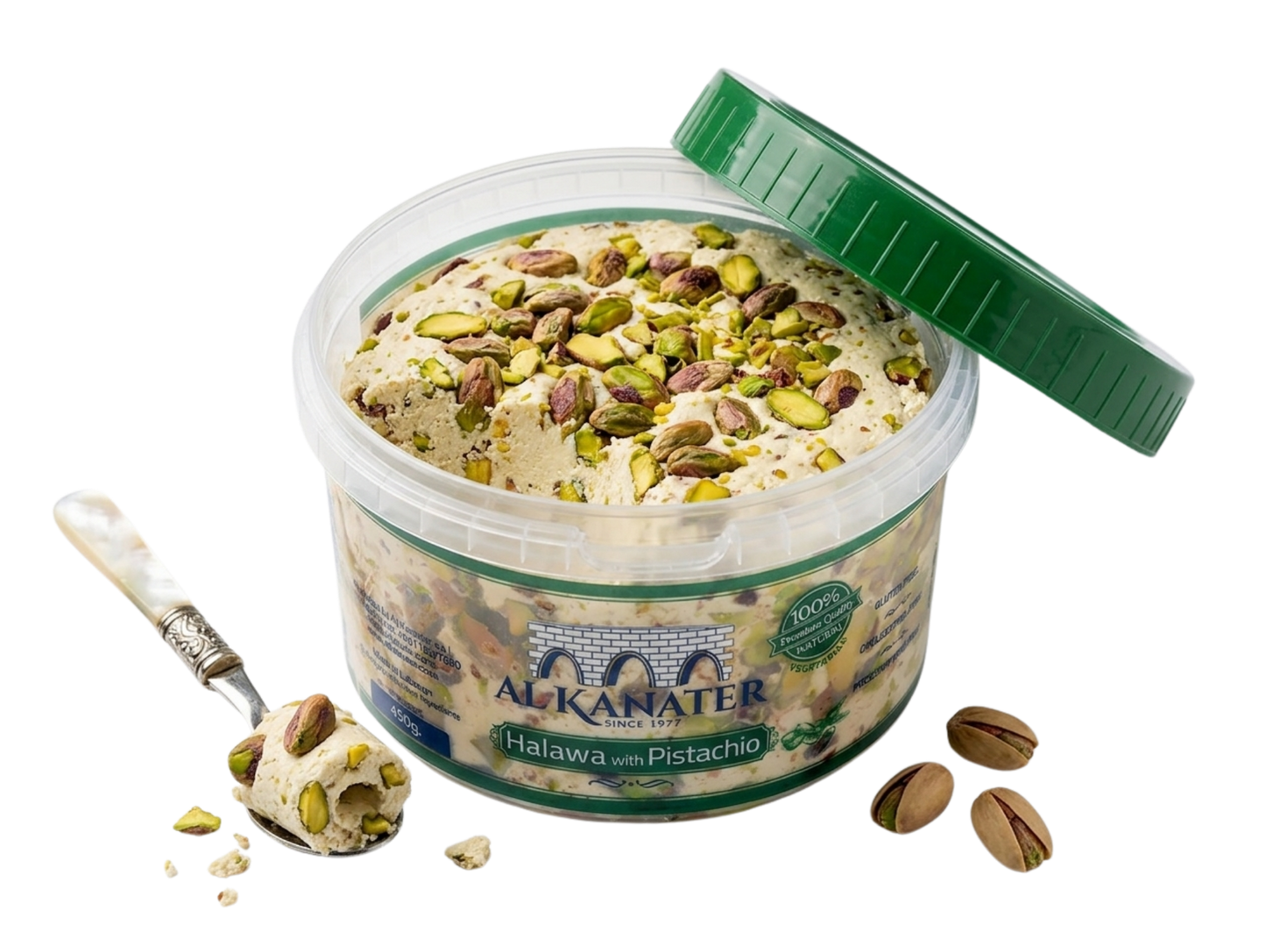 Halva à la pistache 480G - AL KANATER