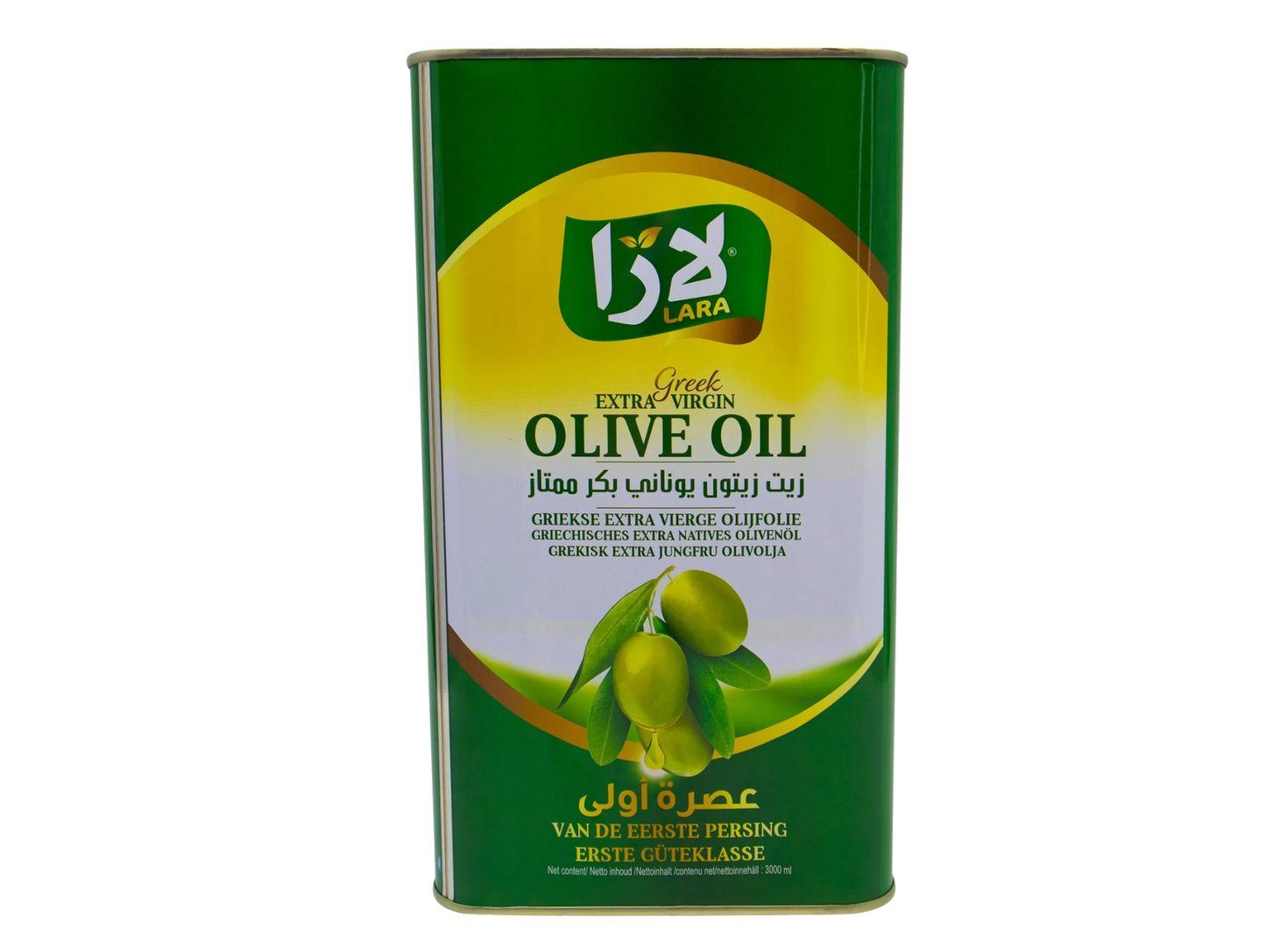 Huile d'olive vierge 3L - LARA