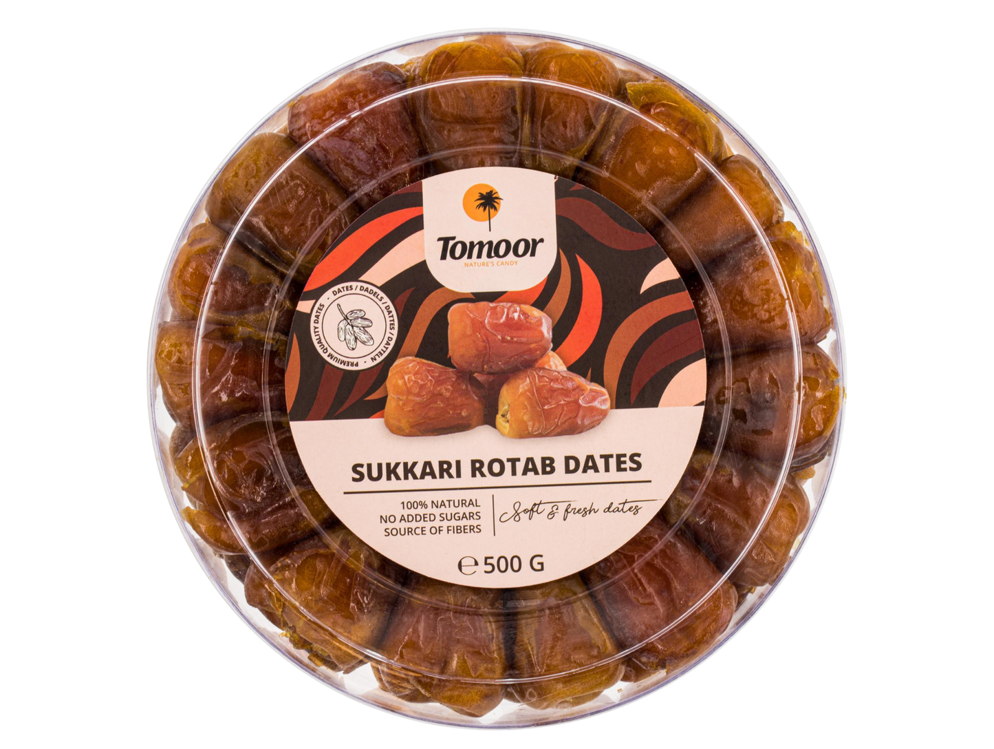Dattes sukkari rotab 500Gr - TOMOOR