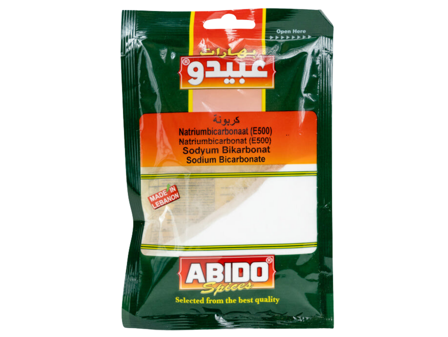 Bicarbonate alimentaire - ABIDO ( achetez par lot !)