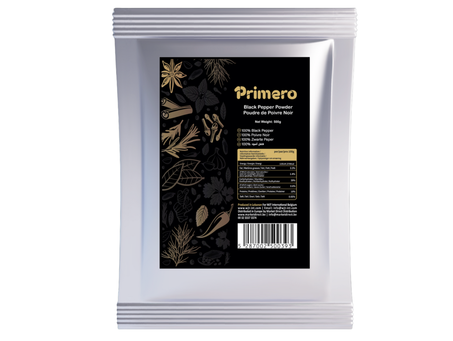 Poivre noir 500G - PRIMERO