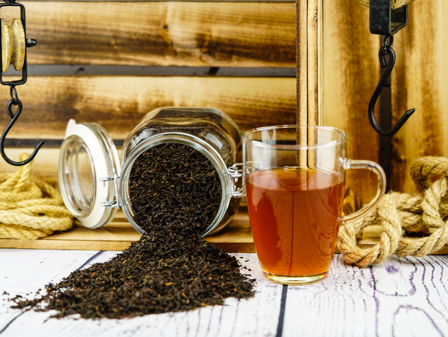 Lot de 6 boîtes de thé earl grey - AHMAD TEA