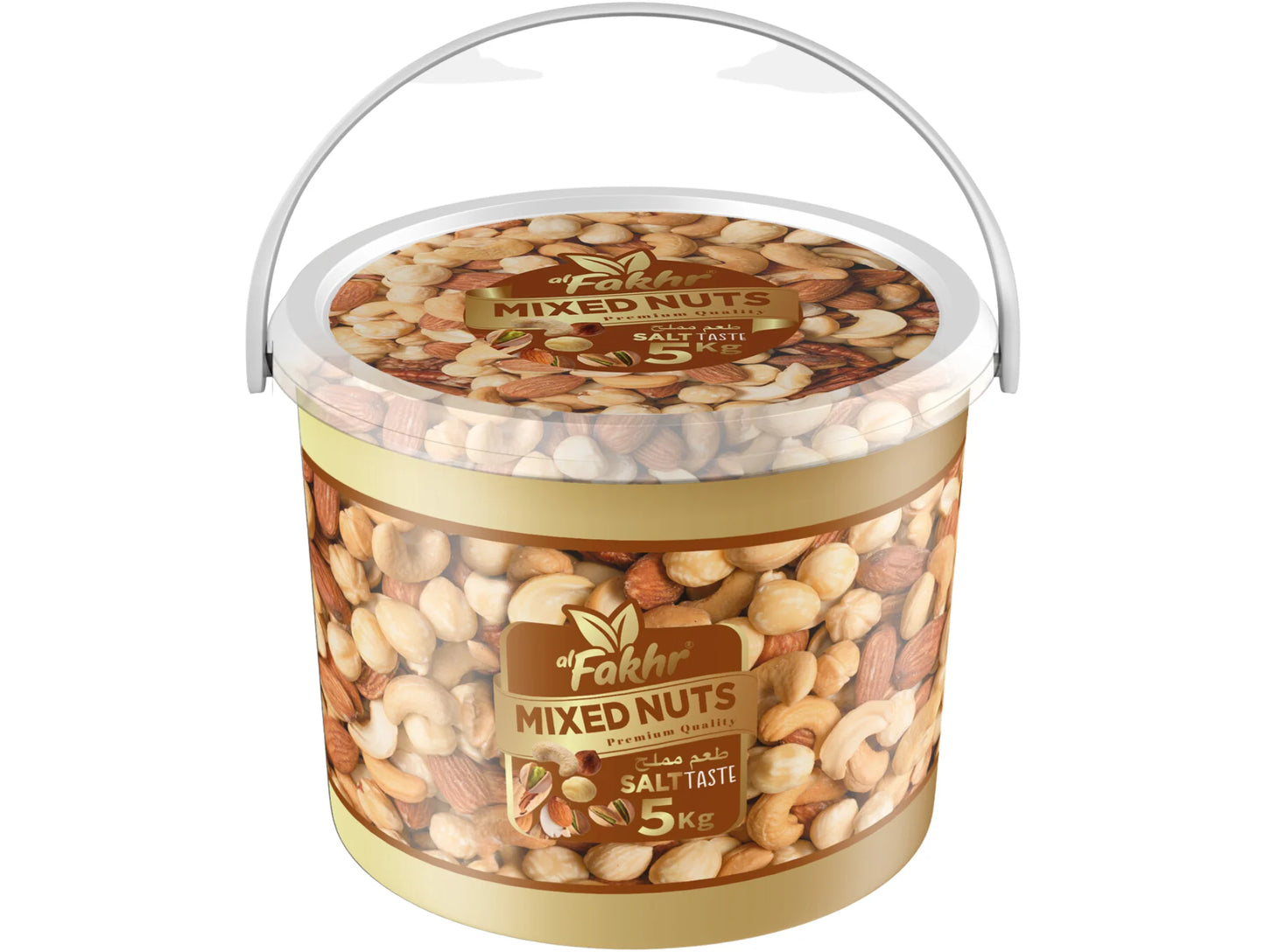 Mix of roasted and spicy nuts 5KG AL FAKHR