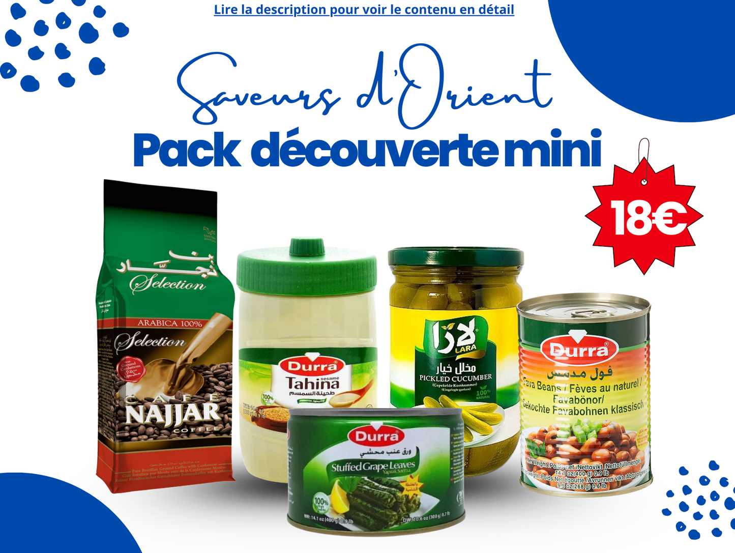 Saveurs d’Orient – Pack découverte mini