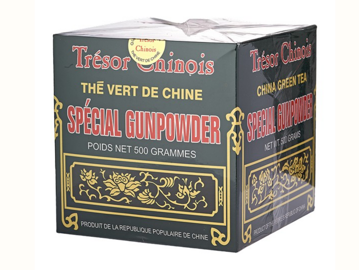 Lot de 6 boîtes de thé vert chinois 250G TRÉSOR CHINOIS
