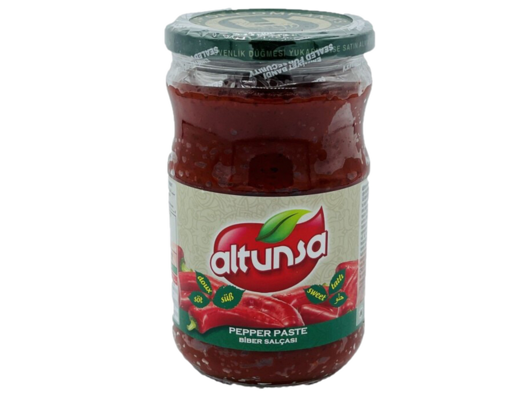 Lot de 12 purées de piment doux 650G - ALTUNSA