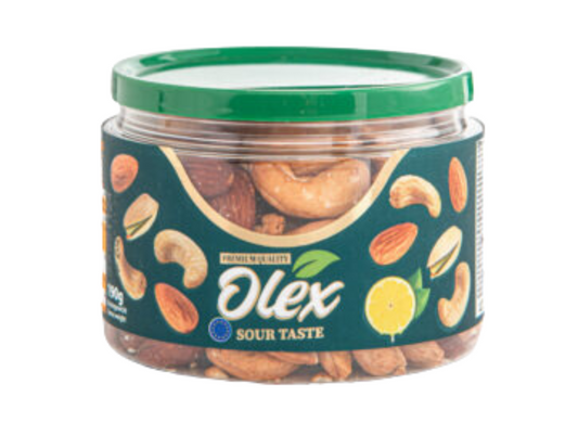 Mélange de fruits à coque rôties au citron 190G OLEX
