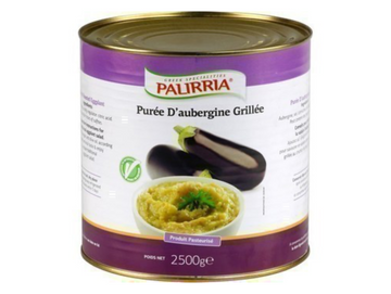 Lot de 6 boîtes de purée d'aubergines 2500G - PALIRRIA