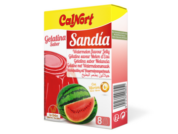 Lot de 6 ou 12 gelées à la pastèque 85G - CALNORT