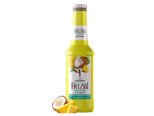 Boisson gazeuse à l'ananas et noix de coco 250ML x 6 FRIZBI