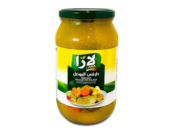Lot de 12 pots de légumes marinés recette torshi 950G - LARA
