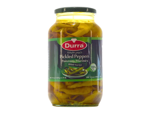 Lot de 6 pots de piments marinés mexicain 1250G - DURRA