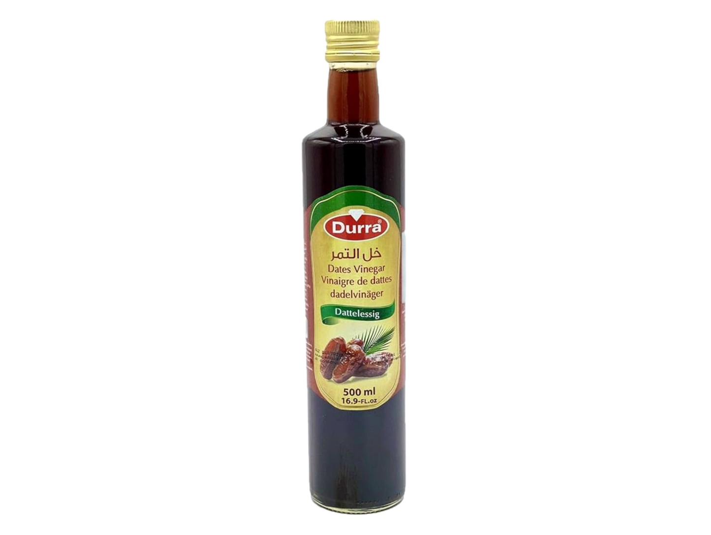Lot de 12 bouteilles de vinaigre de dattes 500ML - DURRA