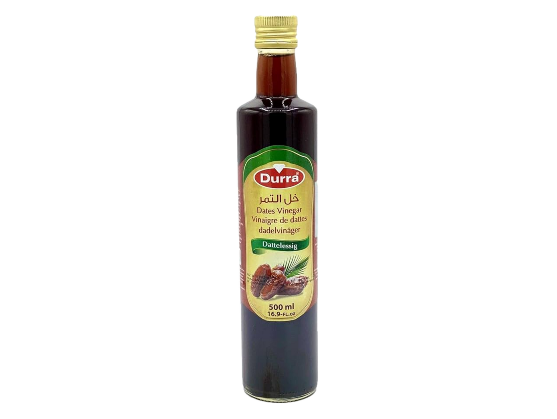 Lot de 12 bouteilles de vinaigre de dattes 500ML - DURRA