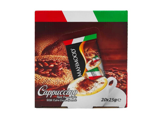 Cappuccino Italien 20 sachets 25G - MAHMOOD COFFEE