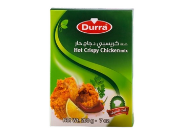 Lot de 12 boîtes d'épices hot crispy chicken (tenders piquant) 500G - DURRA