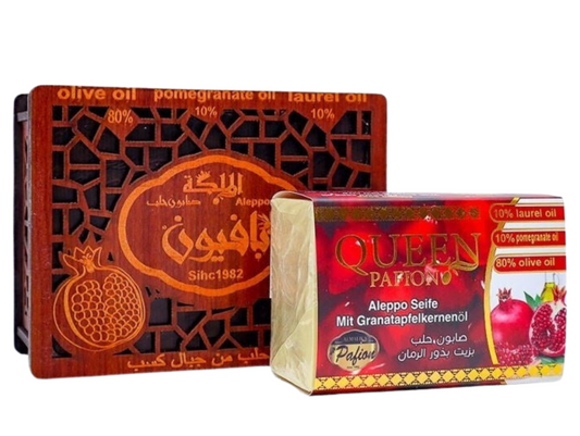 Savon d'Alep à l'huile de grenade - AL MALIKA