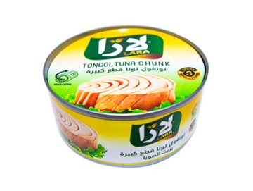 Lot de 24 boîtes de thon nature 160G - LARA