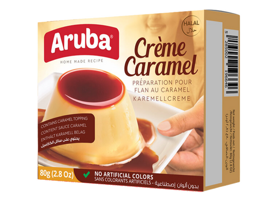 Préparation pour flan au caramel 80G - ARUBA