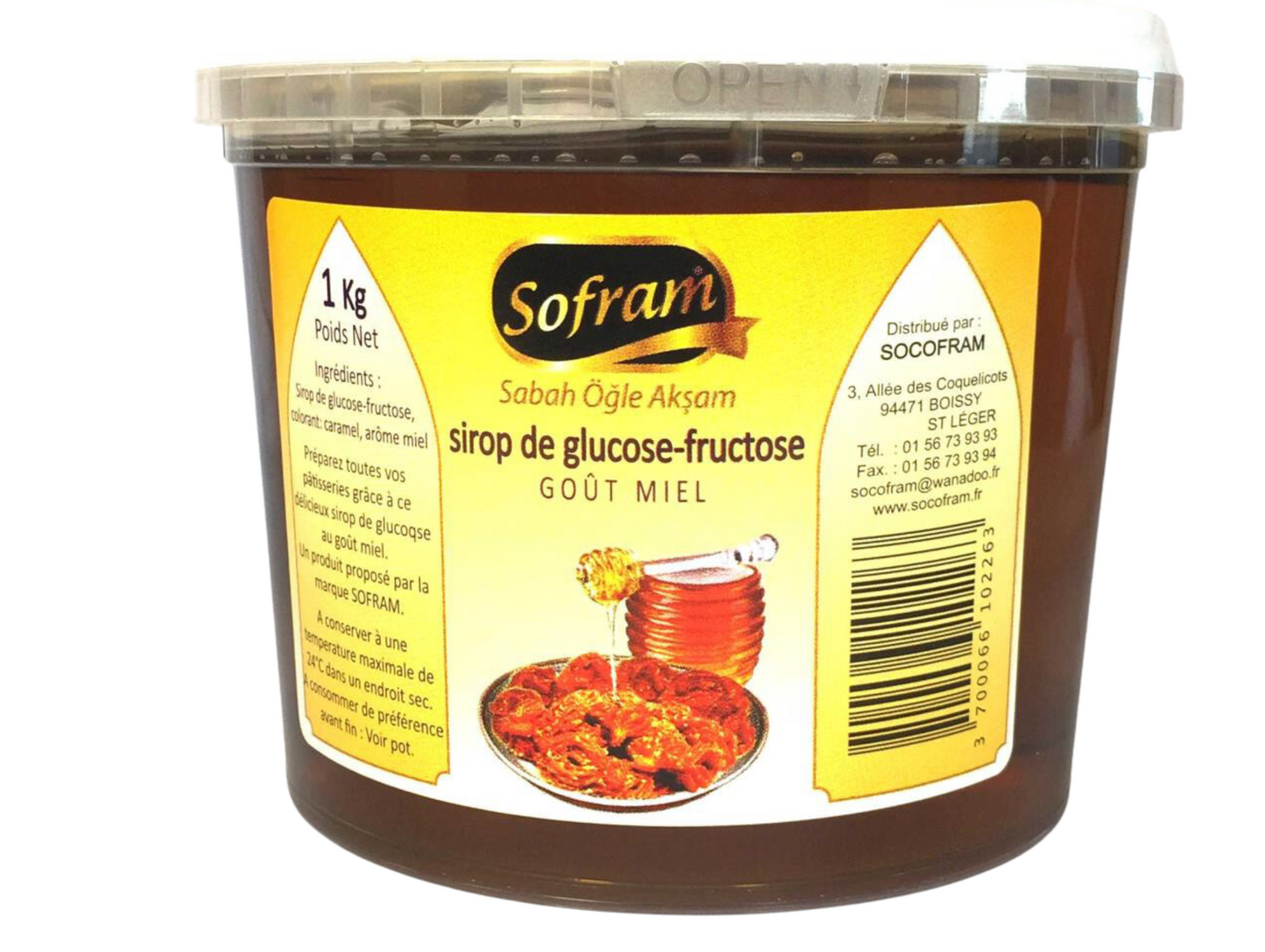 Sirop de glucose 1KG SOFRAM