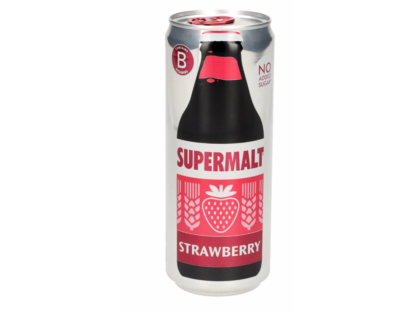 Pack de 6 bière sans alcool à la fraise 330ML SUPERMALT