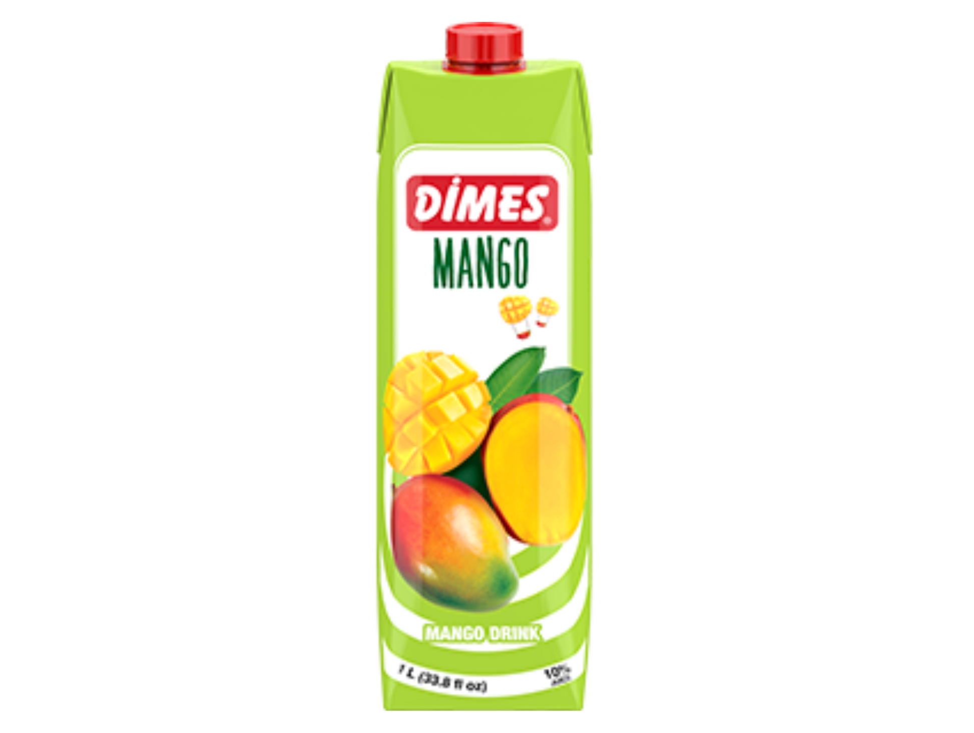 Lot de 6 jus x1L DIMES Mangue