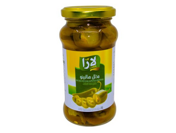 Lot de 12 pots de piments jalapeno marinés 300G - LARA