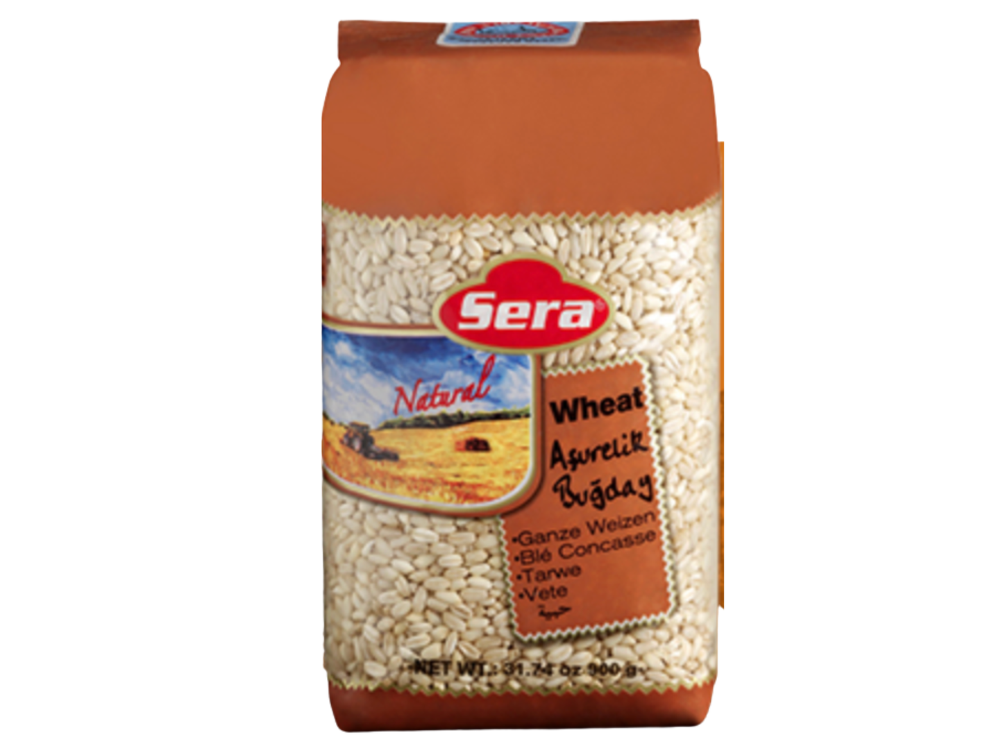 Lot de 6 sachets de blé pelé 1KG - SERA