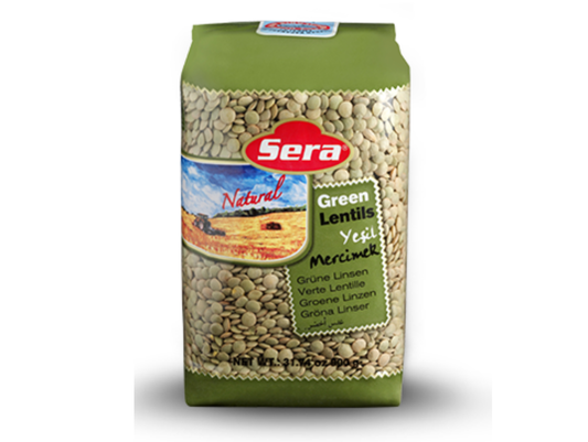 Lentilles vertes 1KG - SERA