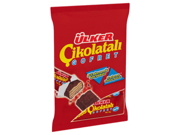 Lot de 12 gaufrettes au chocolat 180G ULKER