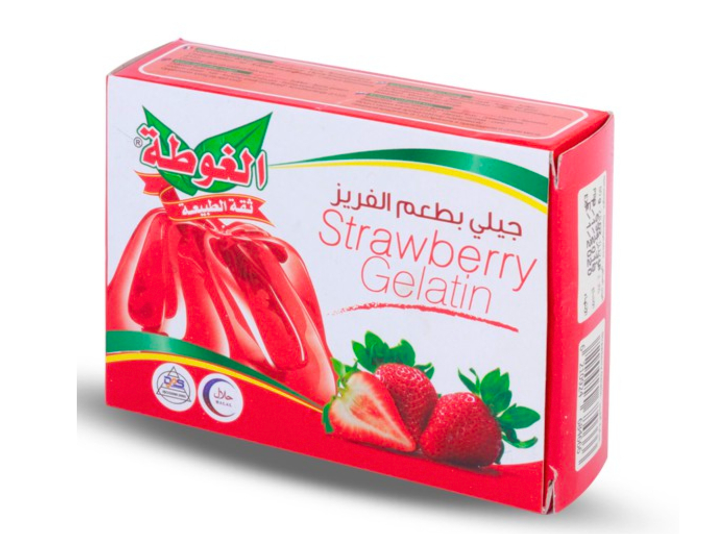 Lot de 12 gelées de fraise 80G - ALGOTA