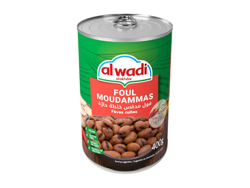 Lot de 12 foul medammas 400G - AL WADI