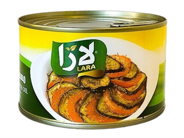 Lot de 12 boîtes de ratatouille prêt à consommer (moussaka) 400G - LARA