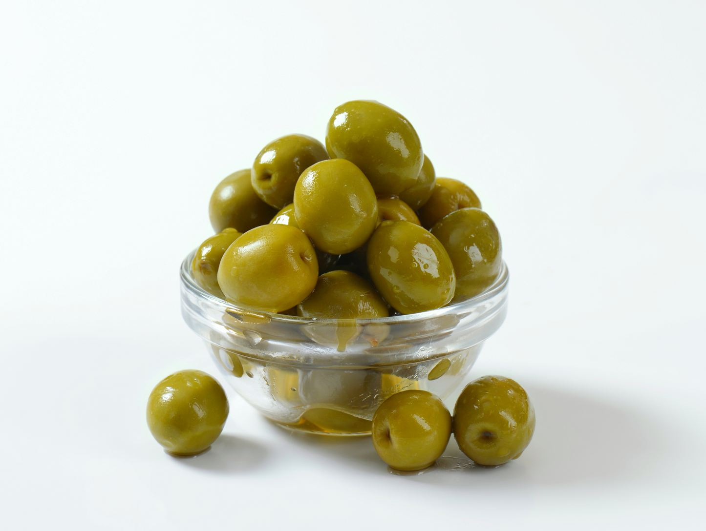 Lot de 12 pots d'olives vertes salkini 650G - LARA