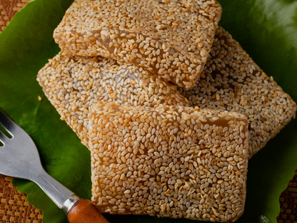 Lot de 5 boîtes de barres au sésame bikaji 400G - CHIKKI