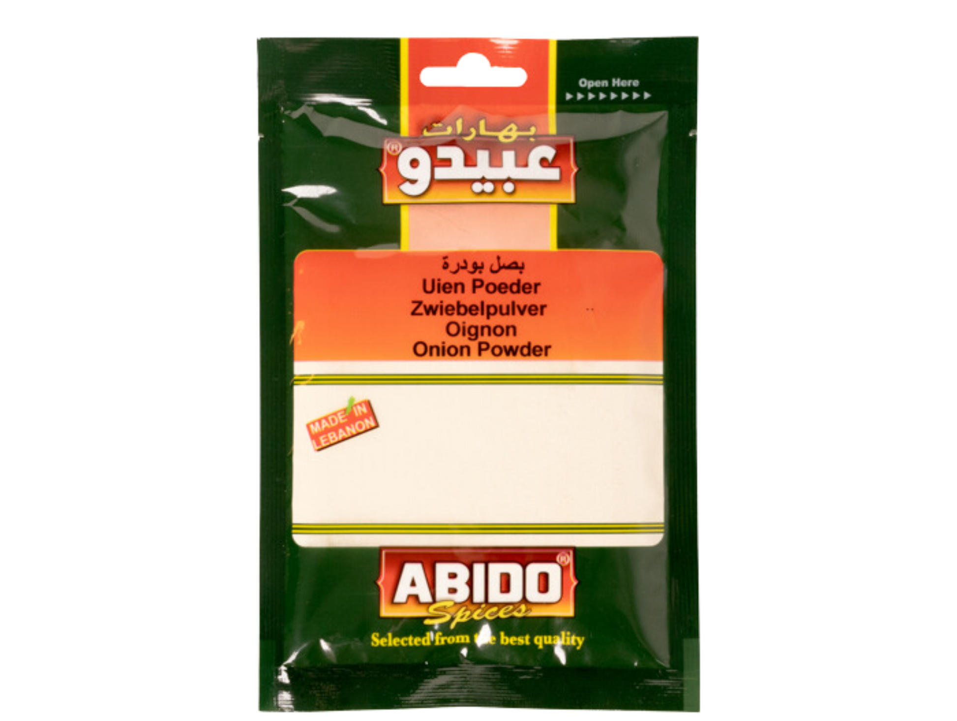 Poudre d'oignon - ABIDO 50G