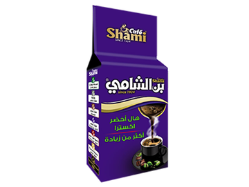 Lot de 5 sachets de café shami extra cardamome 450G - SHAMI