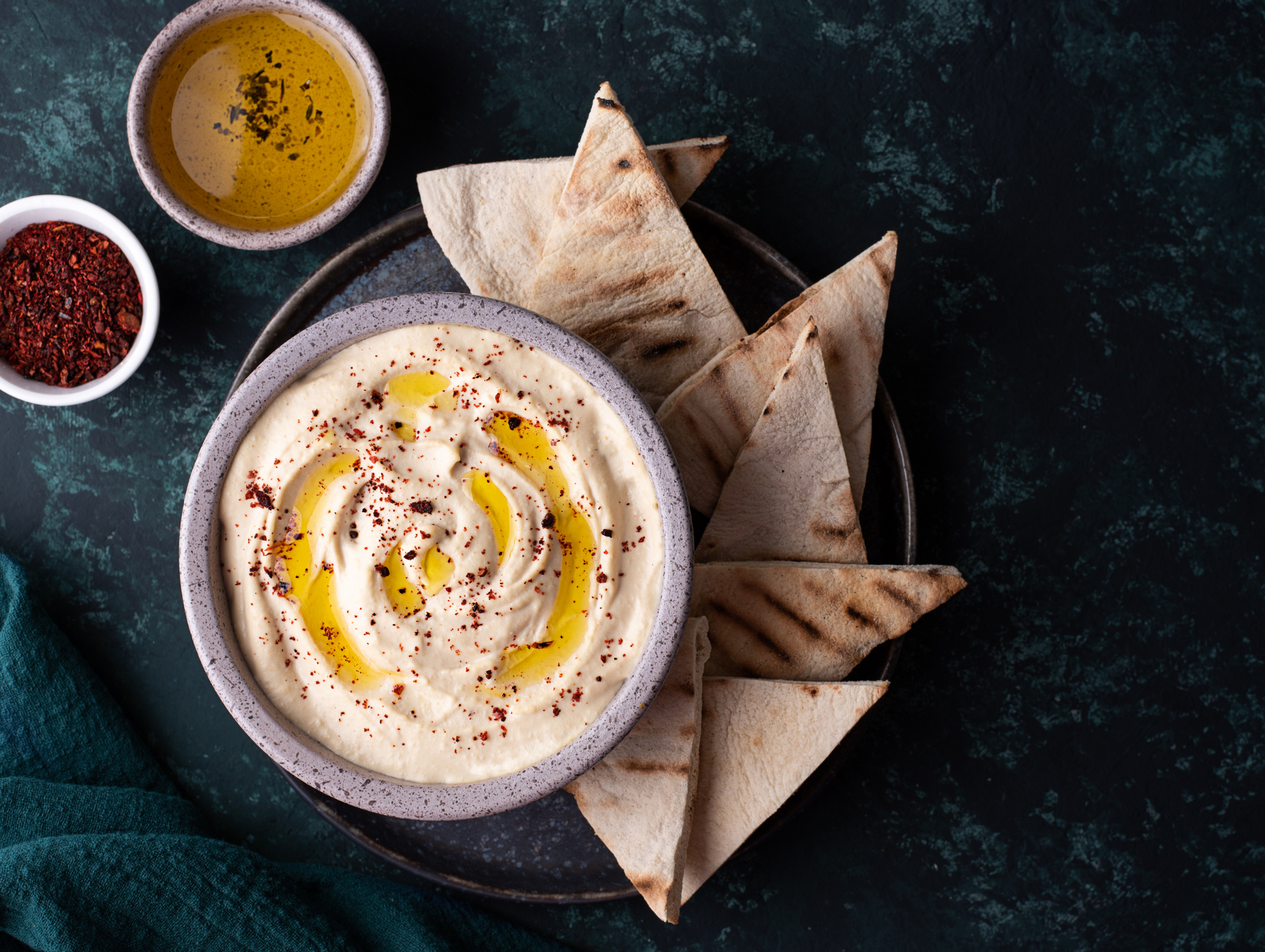 Houmous creamy prêt à consommer 135G x 4 - KASIH