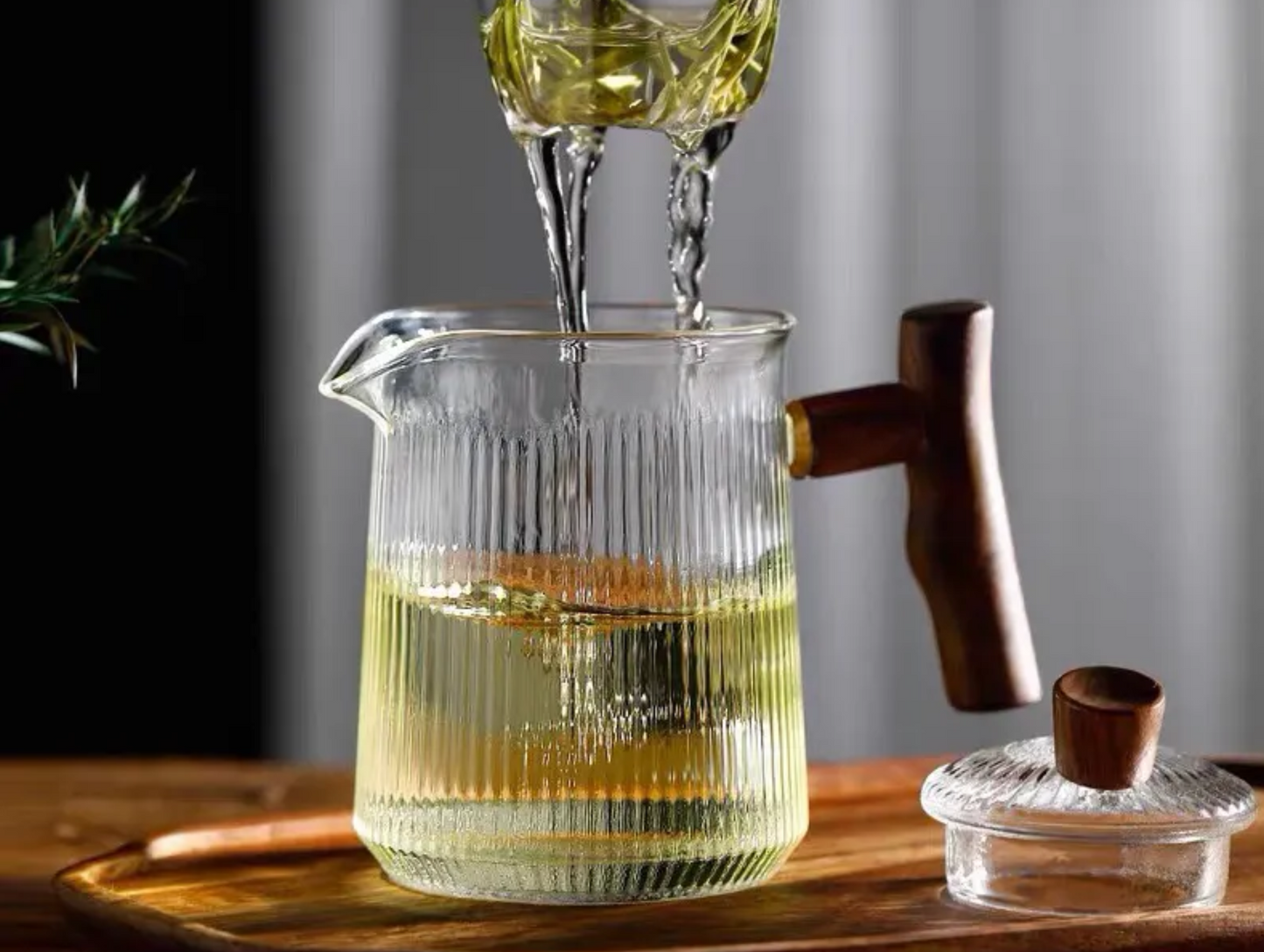 Théière en verre avec filtre et poignée confort - Collection LM32-6