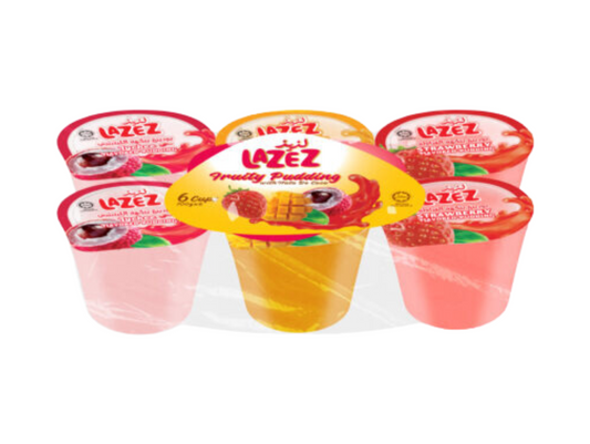 Mini puddings aux fruits et à la crème de coco halal 100G LAZEZ