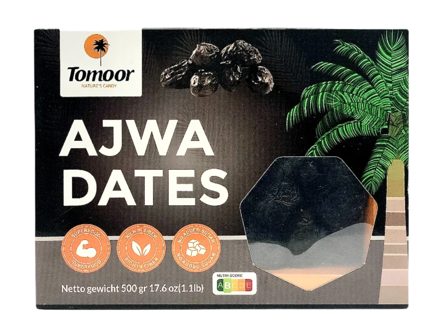 Dattes ajwa 500Gr - TOMOOR