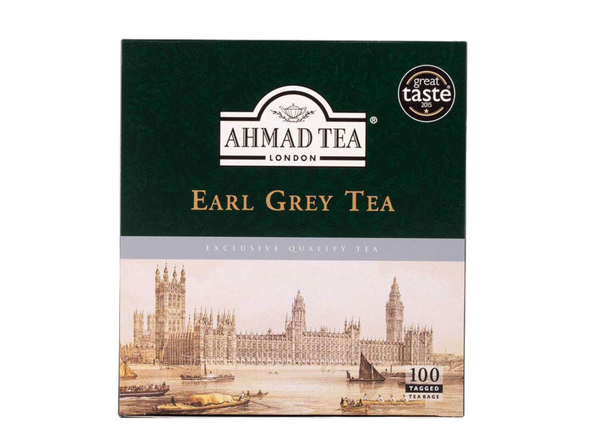 Lot de 6 boîtes de thé earl grey - AHMAD TEA Lot de 6 boîtes de 200G en sachets (100 sachets)