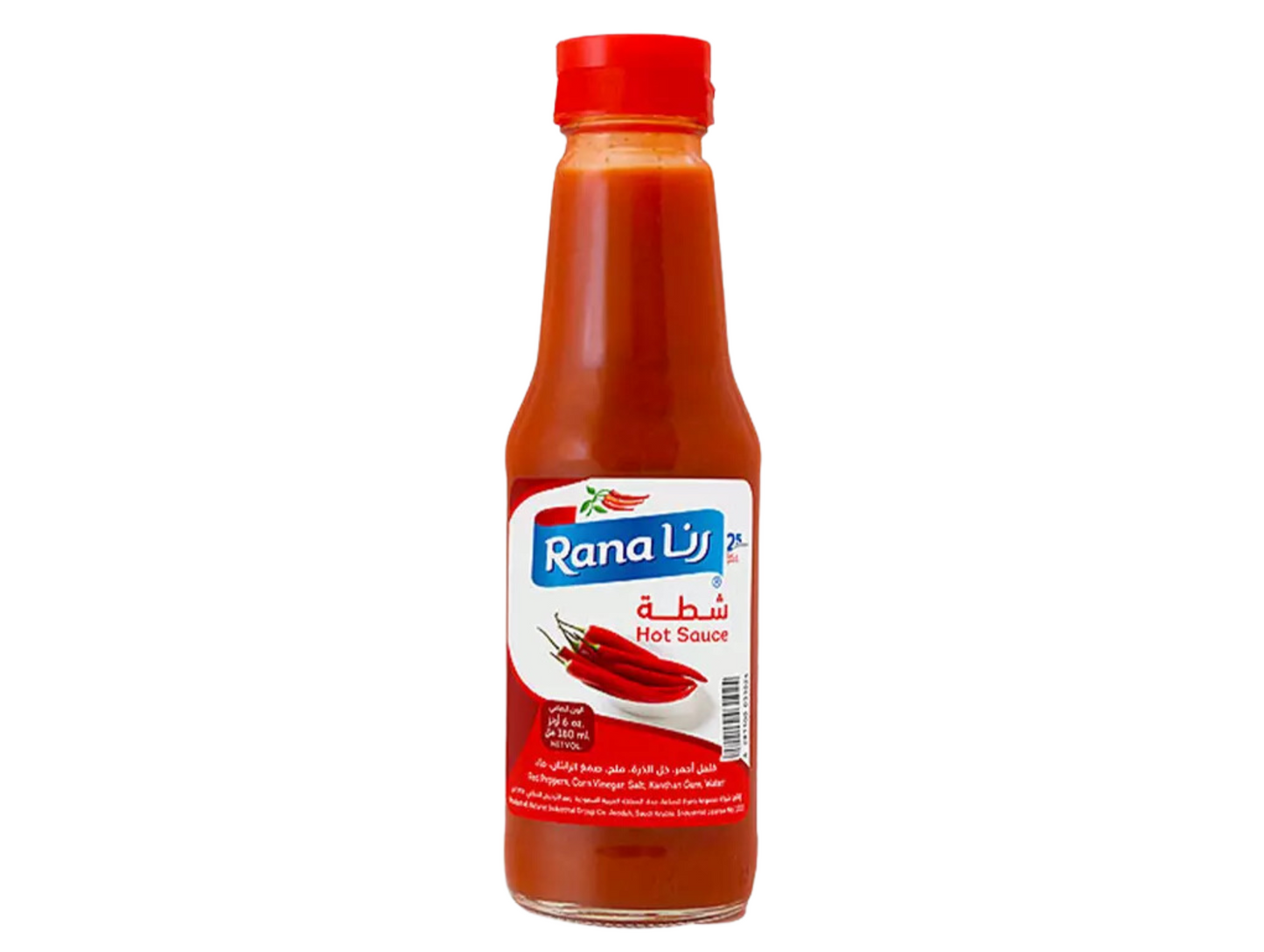 Lot de 12 sauces piquante - RANA Lot de 12 bouteilles de 180ML