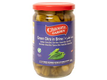 Lot de 6 ou 12 pots de gombos (bamya okra) 600G - CHTOURA GARDEN