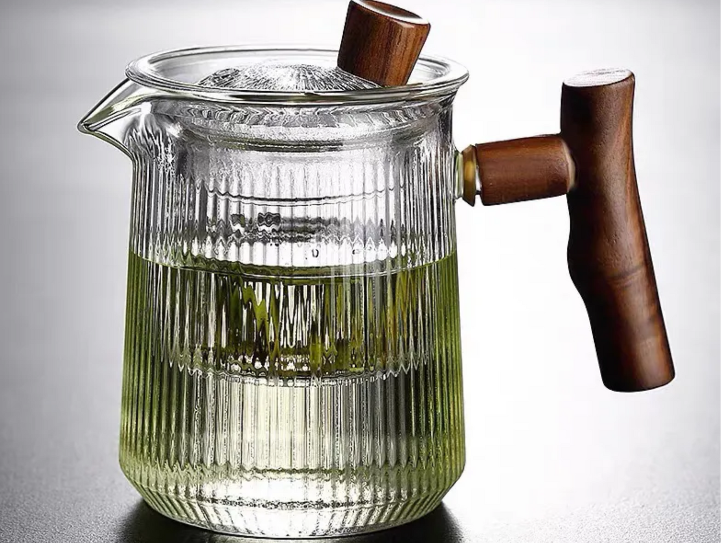 Théière en verre avec filtre et poignée confort - Collection LM32-6