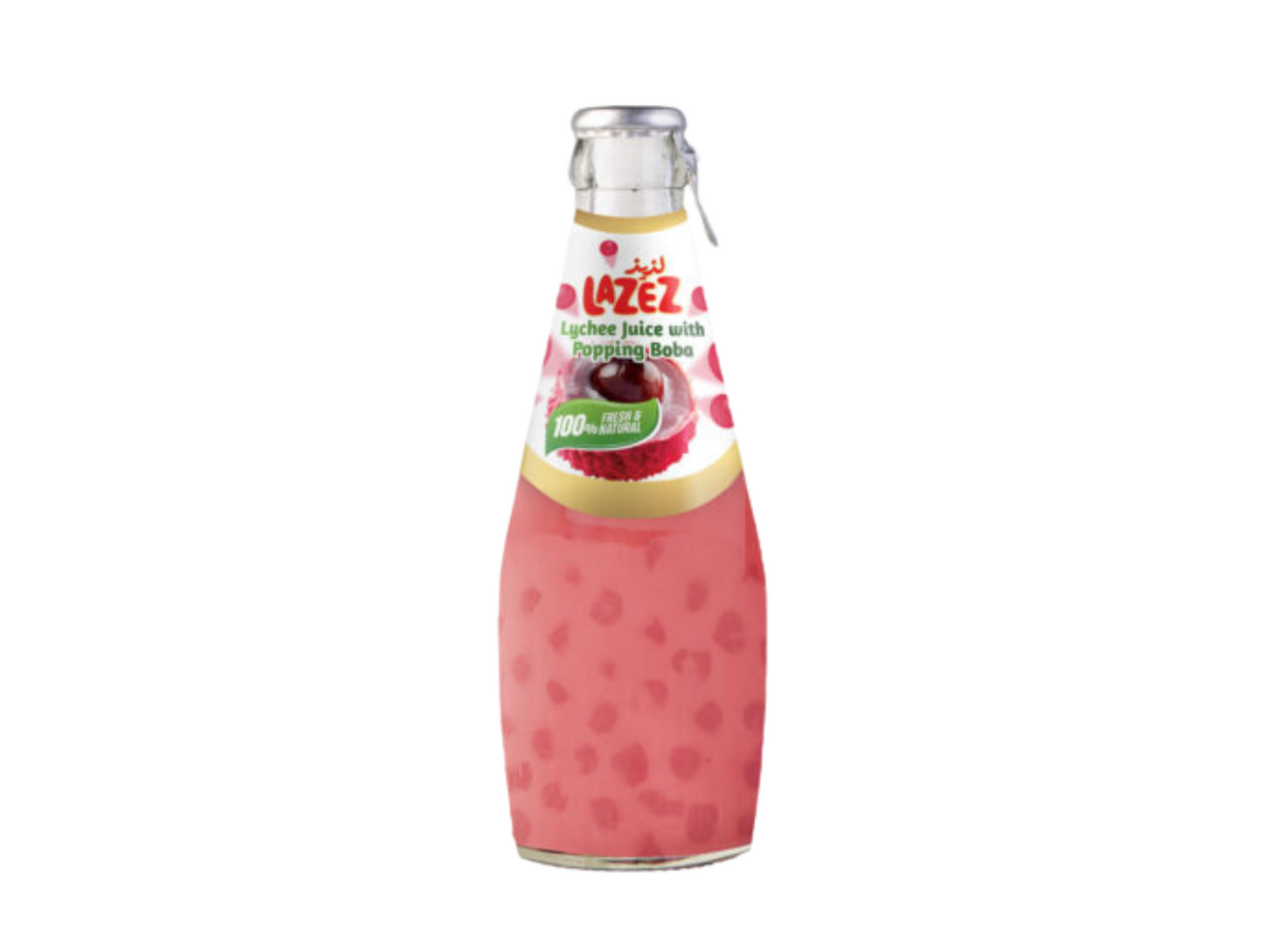 Jus de litchi au popping boba 290ML x 6 LAZEZ